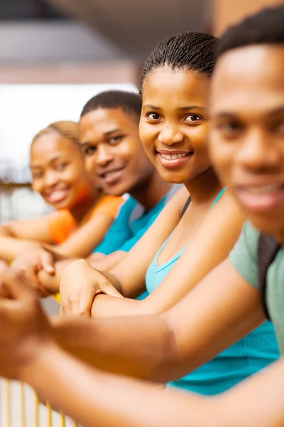 Afro-américains étudiants universitaires — Photo