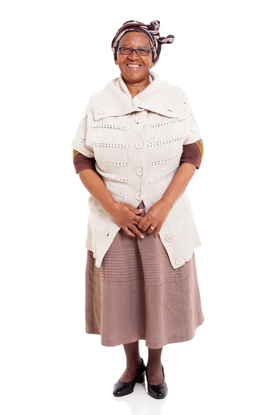 Senior Afrikaanse vrouw — Stockfoto