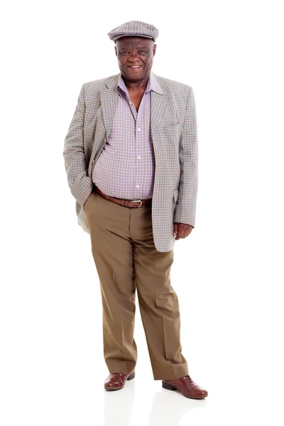 Старший африканский мужчина — стоковое фото