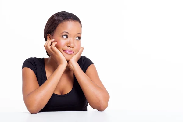 Cute afro american woman — Stock Photo, Image