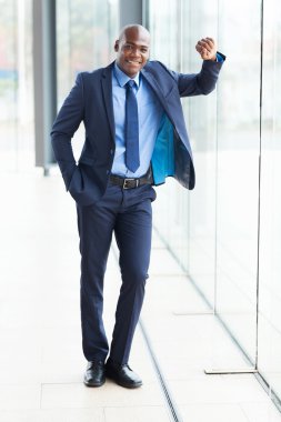 Afrikalı-Amerikalı genç işadamı