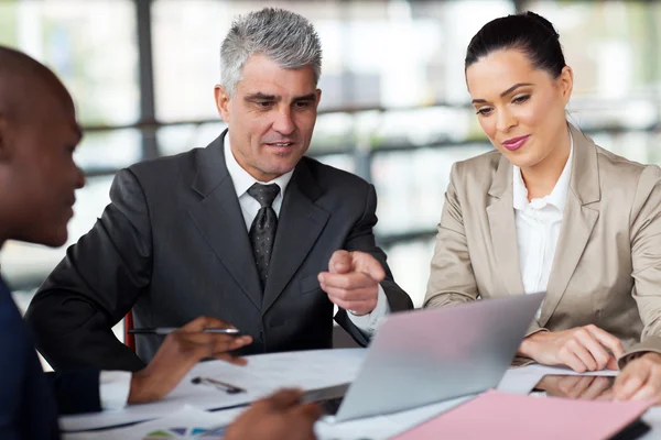 Lavoro di pianificazione del team aziendale — Foto Stock