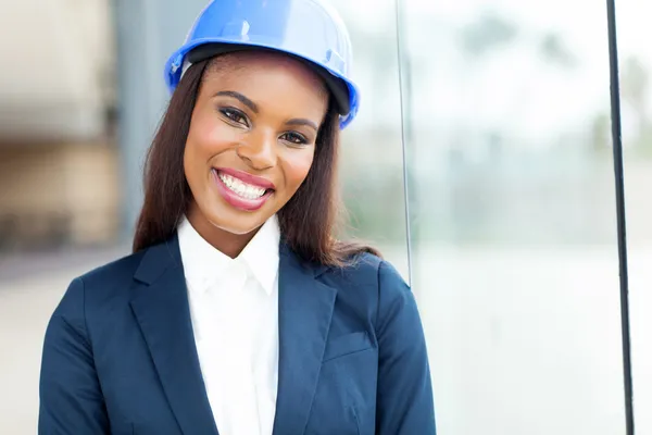 Afro american architect — Stock Photo, Image