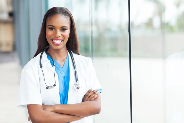 Afrikanische Krankenschwester — Stockfoto