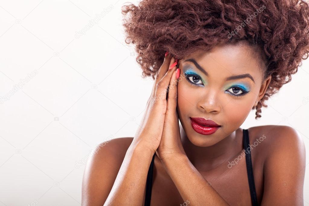 black female model