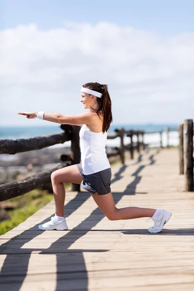 Entrenamiento de mujer saludable — Foto de Stock