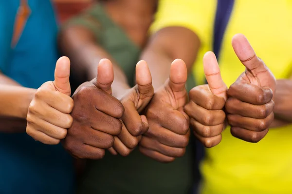 People thumbs up — Stock Photo, Image