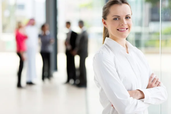 Young office worker — Stock Photo, Image