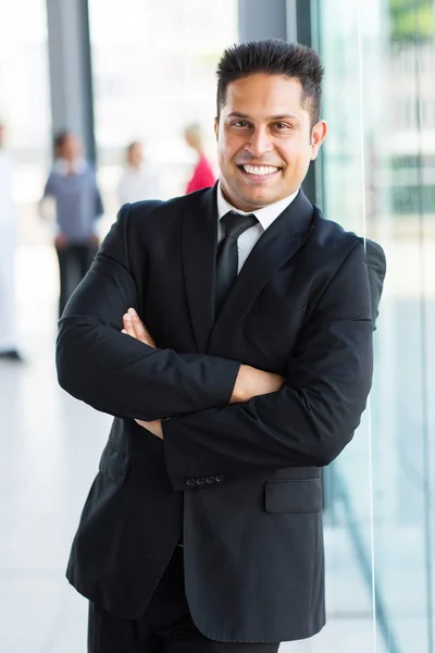 Handsome indian business — Stock Photo, Image