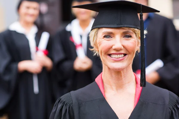 Středního věku univerzitní profesor — Stock fotografie