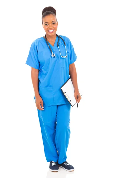 Young african nurse — Stock Photo, Image