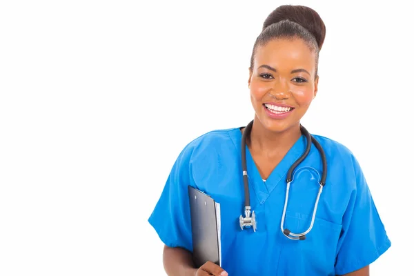 Jovem médico africano — Fotografia de Stock