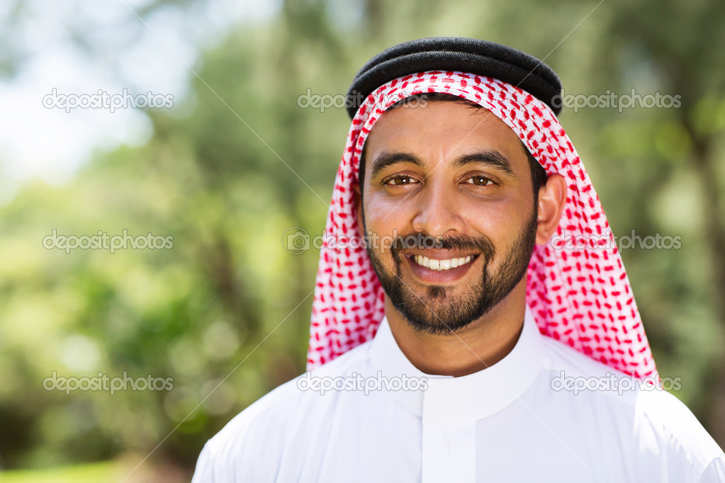 arabian man outdoors