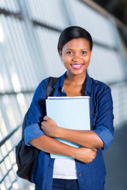 Afro Amerikan Üniversitesi öğrencisi