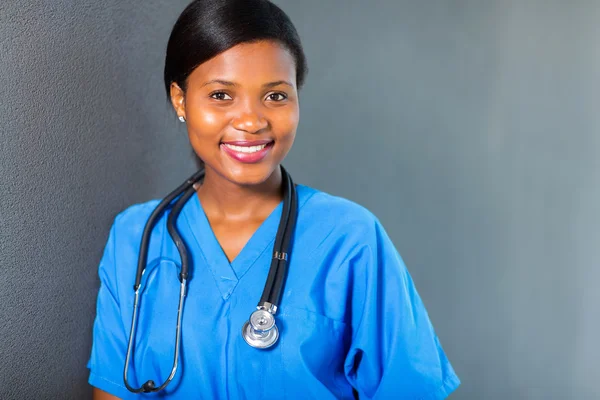 Genç Afrika sağlık stajyer