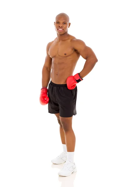 Boxer afroamericano — Foto Stock