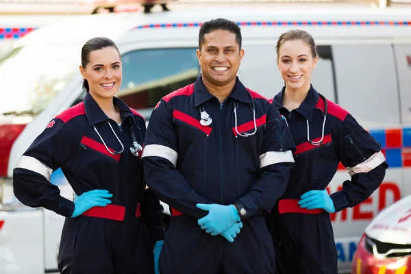 Grupo de paramédicos — Foto de Stock