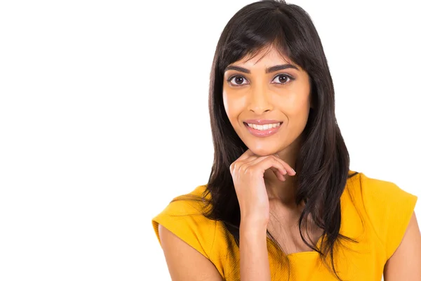 Mulher atraente indiana close-up — Stock fotografie