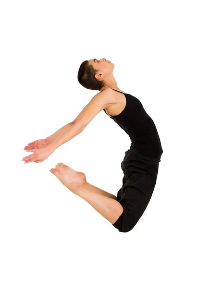 Танцевальный прыжок — стоковое фото
