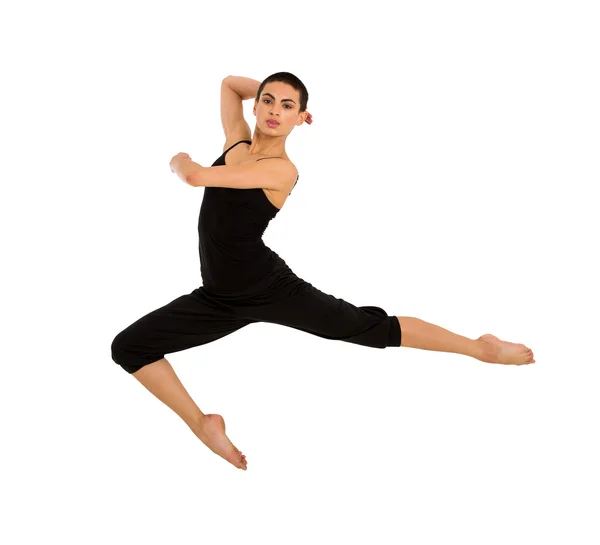 Bailarina dançarina salto — Fotografia de Stock