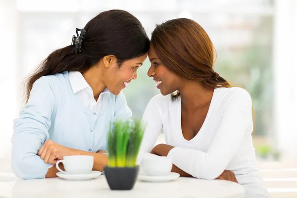 Middle aged african mother and adult daughter — Stock Photo, Image