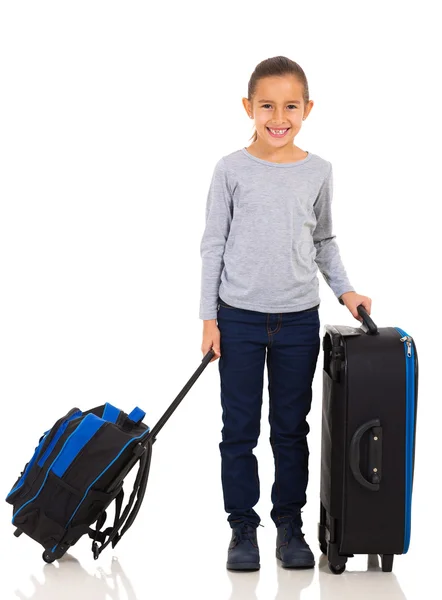 Girl going on holiday — Stock Photo, Image