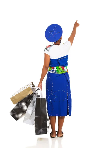 Woman holding bags — Stock Photo, Image