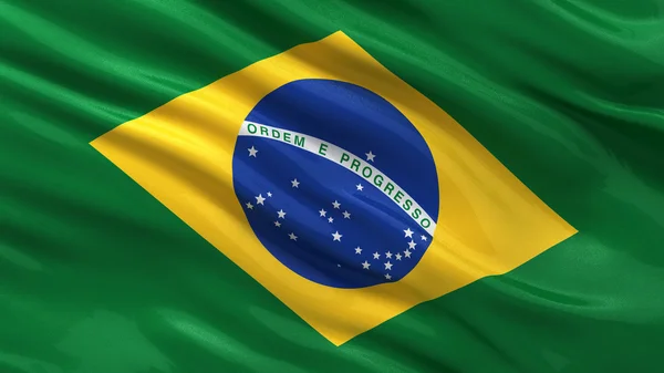 Bandera de Brasil — Foto de Stock