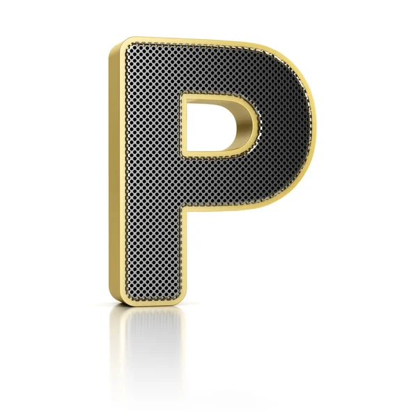 Буква P — стоковое фото