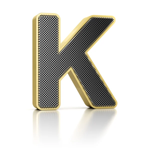 Lettera K — Foto Stock