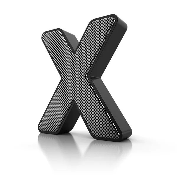 Буква X — стоковое фото