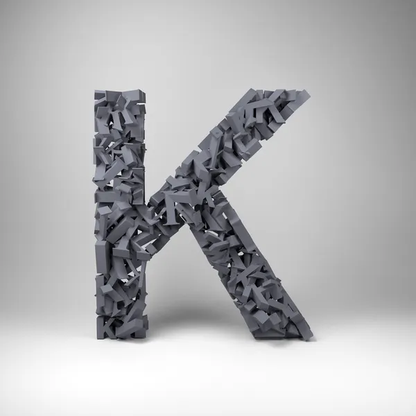 字母 k — 图库照片