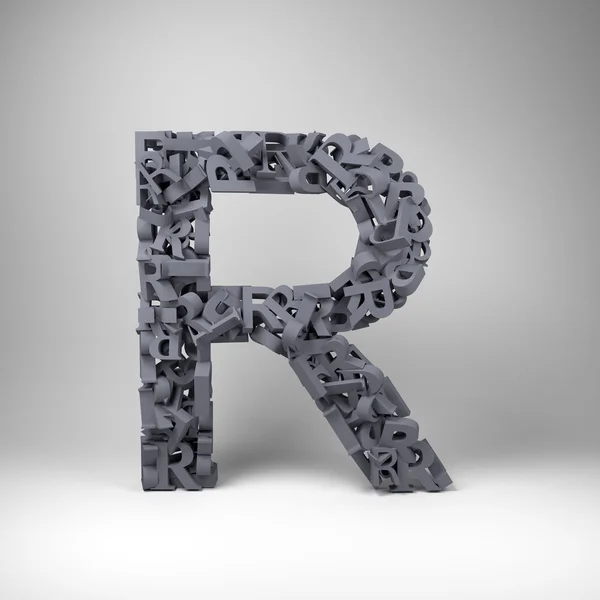 Lettera R — Foto Stock