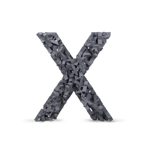 Letter X — Stock Photo, Image