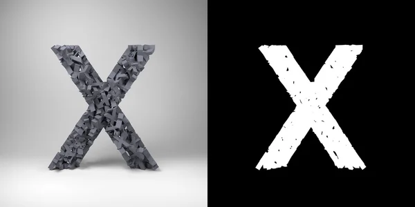 Letter X — Stock Photo, Image