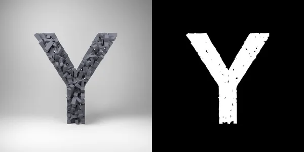 Carta Y — Fotografia de Stock