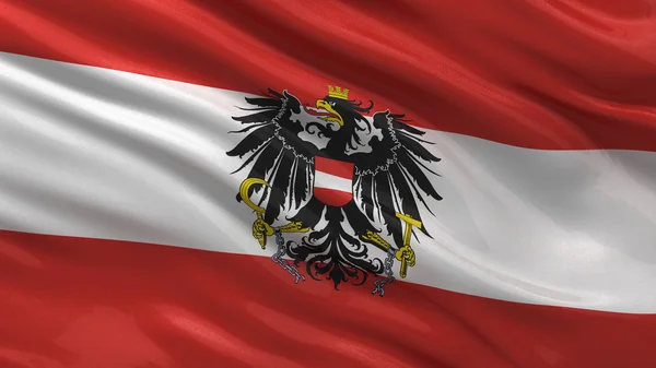 Flagge von Österreich — Stockfoto