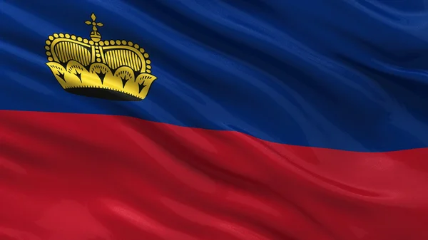 Σημαία του Λίχτενσταϊν — Φωτογραφία Αρχείου