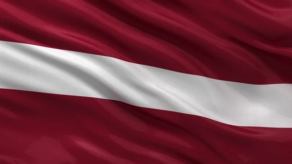 Lotyšská vlajka — Stock fotografie