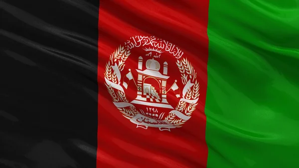 Bandera de Afghanistan — Foto de Stock