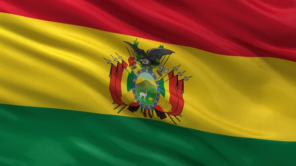 Bolivya Cumhuriyeti bayrağı - Stok İmaj