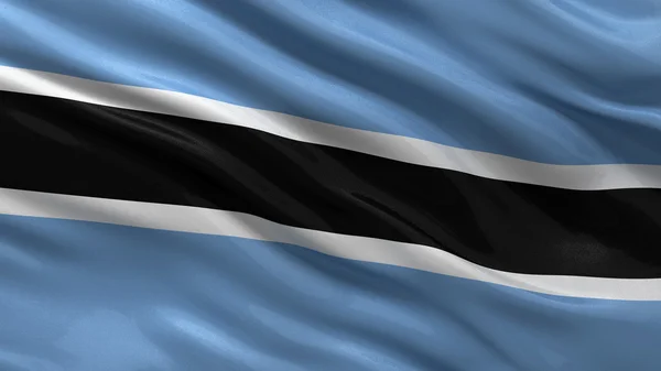 Vlag van botswana — Stockfoto