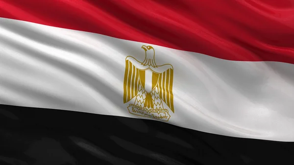 Bandera de Egipto — Foto de Stock