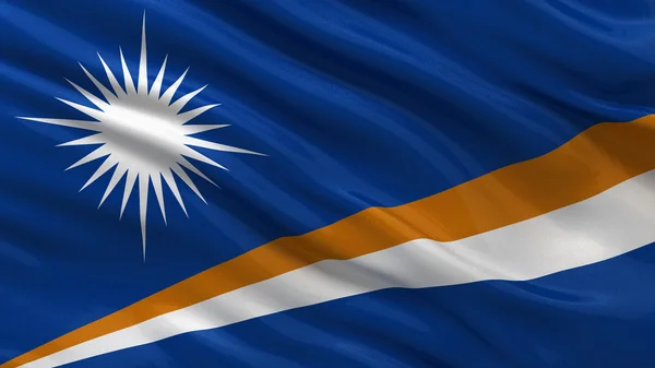 Marshall Adaları Bayrağı Stok Resim