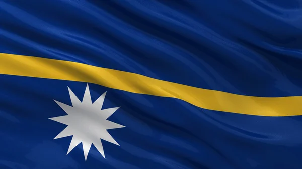 Flag of Nauru — Stock Photo, Image