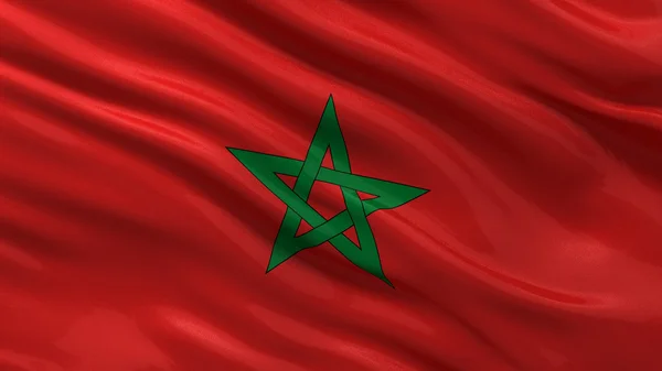 Bandiera del Marocco — Foto Stock