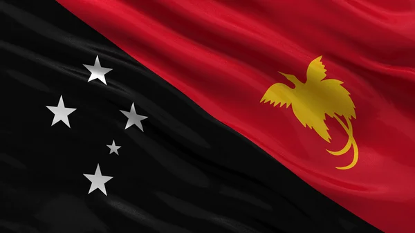Papua Yeni Gine Bayrağı - Stok İmaj