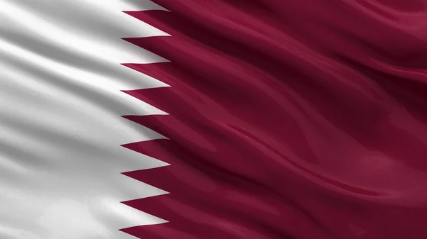 Katar bayrağı — Stok fotoğraf