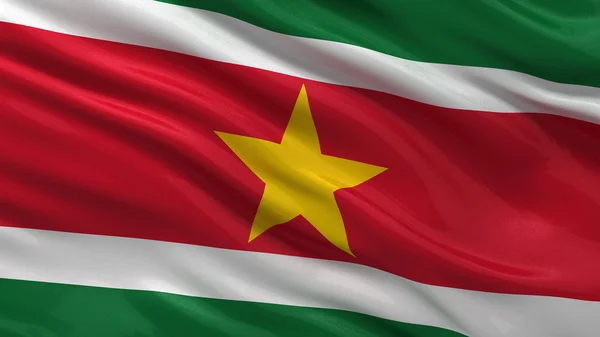 Suriname zászlaja — Stock Fotó