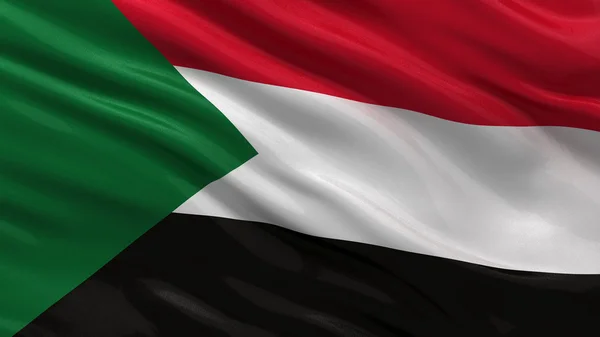 Флаг Судана — стоковое фото